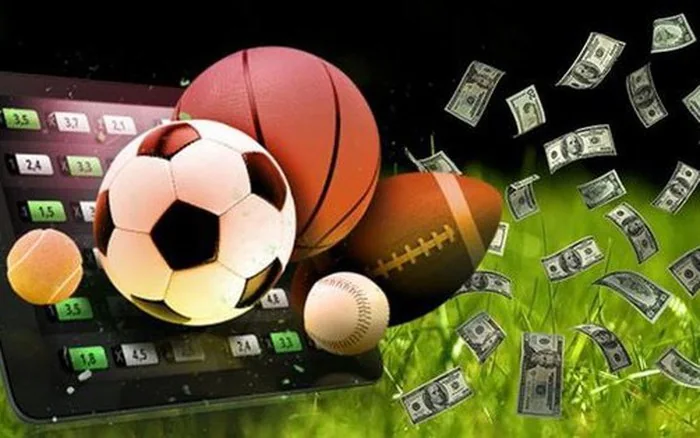 Suasana pertandingan olahraga dalam lobi taruhan mobile